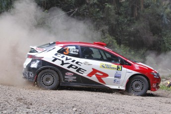 The Bosch Australian Rally Championship will feature factory support from Honda (pictured) and Hyundai