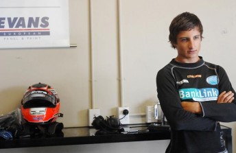 Mitch Evans will test a Formula Abarth car at Misano next week