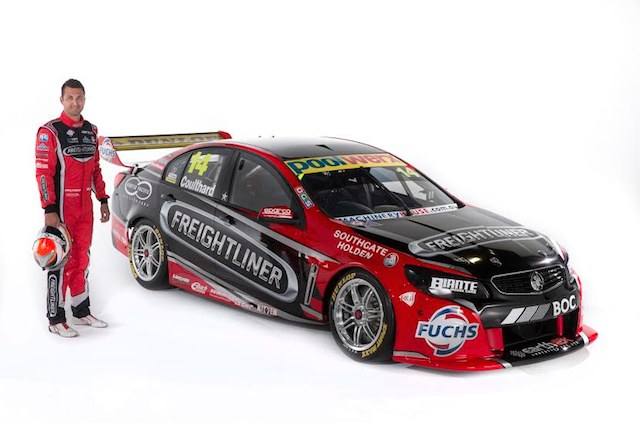 The sponsor change sees the #14 retain its red and black hues