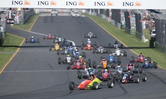 The start of a race at last year