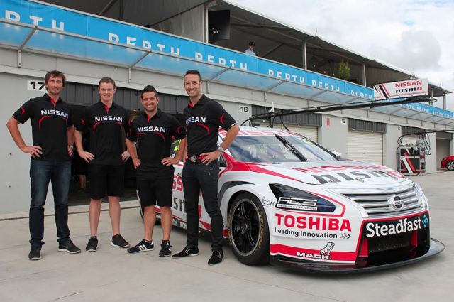 Douglas and Fiore have joined their enduro partners at Barbagallo