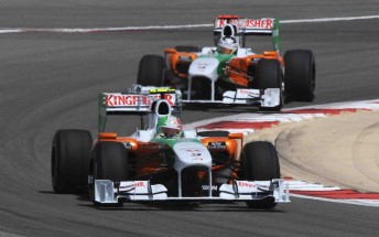 One of the Force India Formula One cars will be driven by Paul di Resta on Friday at Albert Park this weekend