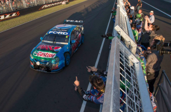 Chaz Mostert secures victory for Ford at Bathurst last year