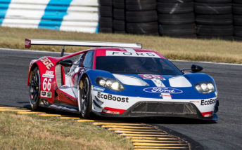 The Ford GT in action at Daytona