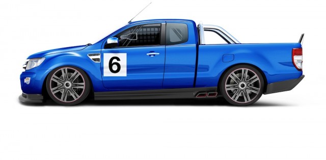 A category supplied graphic of the next generation Ford Ute