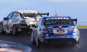 Full-time drivers Steve Johnson/James Courtney leads part-timers Luke Youlden/Dean Canto at Bathurst this year