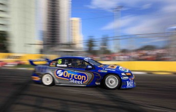 Orrcon Steel-backed FPR driver Mark Winterbottom won on the Gold Coast streets last year