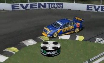 The new Surfers Paradise street track on rFactor