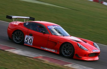A Ginetta G50 HC competing in Britain