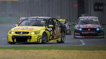 Shane van Gisbergen, one of eight drivers excluded from Race 3