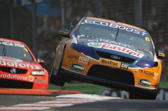Will Davison and Mika Salo took out the Sunday race at the 2012 Armor All Gold Coast 600