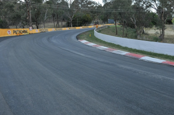 Griffins Bend, pictured during the resurfacing works in November, 2013