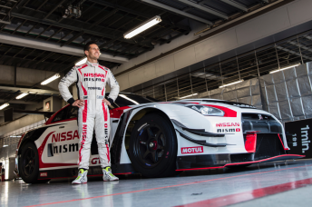 Michael Caruso leads the contenders for a B12H seat following his GT-R drive at the recent Nismo Festival in Japan