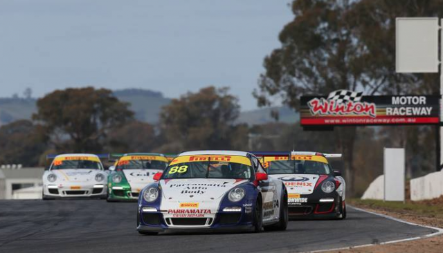 Ryan Simpson showed the way in the GT3 Cup Challenge