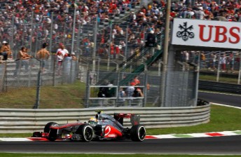 Lewis Hamilton secured his first Italian Grand Prix victory in dominant fashion