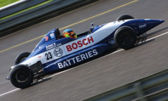 Daniel Erickson aboard the current model Spectrum Formula Ford