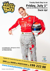 holdsworth tracy dacks Holdsworth is raising awareness for