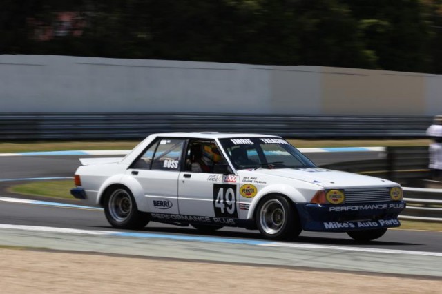 Ian Ross at Sandown in the current day Heritage Touring Car category