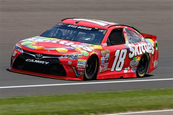 Kyle Busch will start from pole at Indy