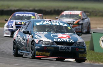 Russell Ingall in his title-winning Falcon that Robert Cregan will drive in the Fujitsu V8 Series this year