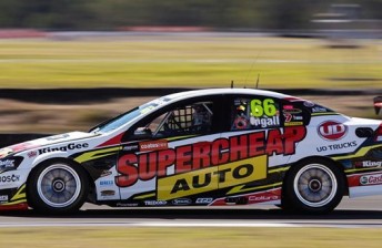 Russell Ingall set the fastest lap of the day