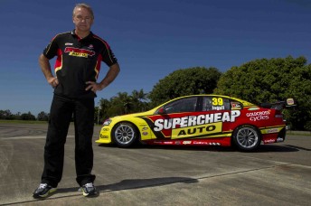 Russell Ingall with his 2011 weapon