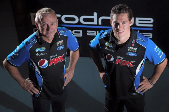 Russell Ingall and Cameron Waters