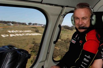 Russell Ingall visited Mount Panorama recently