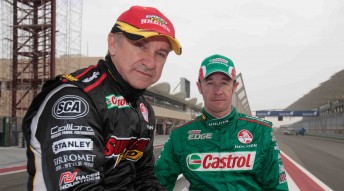 Paul Morris Motorsport team-mates: Russell Ingall and Greg Murphy