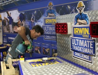 Nathan Vander Wielen will be back to defend his IRWIN Ultimate Tradesman Challenge title in Sydney