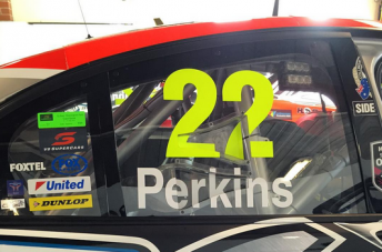 Jack Perkins will tackle the remainder of the weekend in the #22 Holden