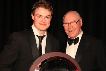 Mike Kable Rookie of the Year James Moffat and his famous father Allan