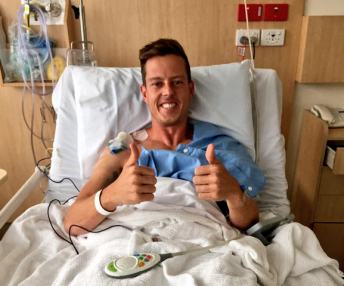 James Courtney underwent a nerve blocking procedure to reduce pain ahead of his return 