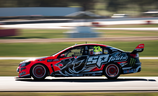 James Courtney set the quickest time in final practice