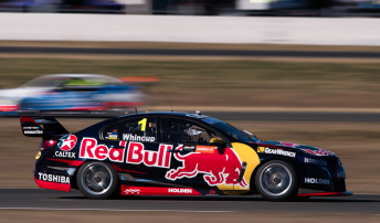 Jamie Whincup fell further behind in the standings at Ipswich