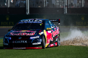 Whincup starts ninth after this mistake on his final tyre set
