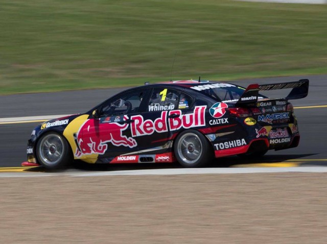 Jamie Whincup was 18th fastest