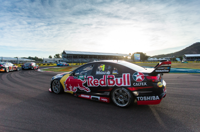 Jamie Whincup returned to the top five in Townsville
