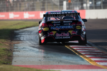 Jamie Whincup during Friday practice