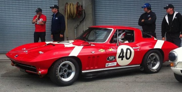 Bowe and Calleja will race this 1965 Corvette at Goodwood