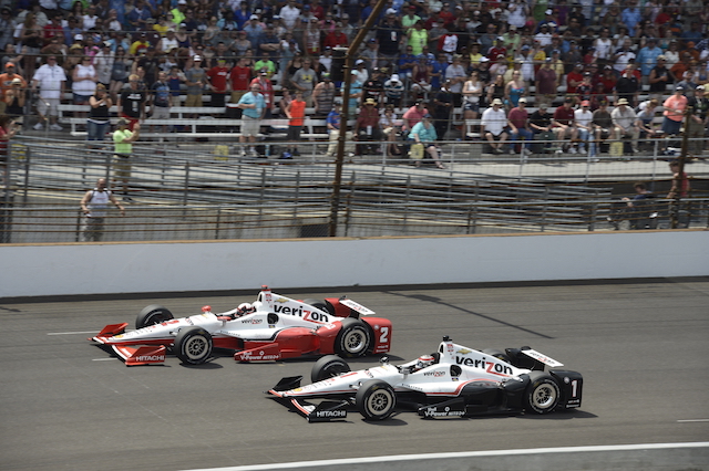 Power was narrowly beaten by team-mate Juan Montoya in the Indy 500 
