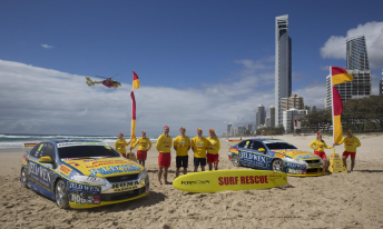 The Perkins/Waters Ford will sport Surf Life Saving Queensland signage at the GC600