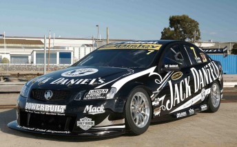 The revised livery that the Jack Daniel