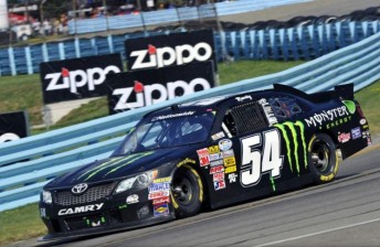 Kyle Busch finished sixth in the NASCAR Nationwide Series race at Watkins Glen at the weekend