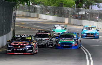 Five V8 Supercars drivers put on a show in KL