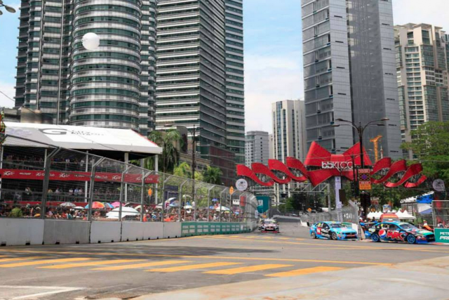 The V8 Supercars ran a series of KL demos last month