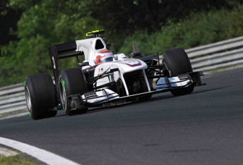 The Sauber team will now have Heidfeld and Kobayashi in its cars