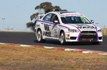 Team Mitsubishi Ralliart dominated the 2010 6 Hour, with Stuart Kostera and Warren Luff taking victory
