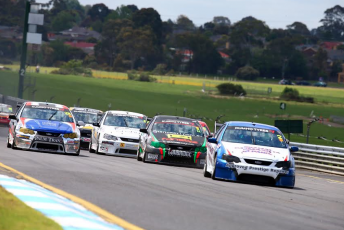 The Kumho V8 field during the category