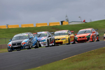 The Kumho V8 Touring Cars will join the V8 Supercars at two events